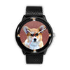 Lovely Pembroke Welsh Corgi Dog Print Wrist watch