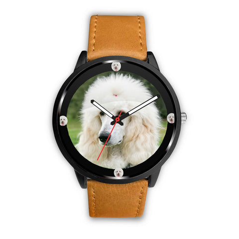 Cute Poodle Dog Print Wrist watch