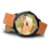 Tibetan Spaniel Dog Art Print Wrist watch