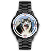 Lovely Alaskan Malamute Dog Print Wrist watch