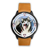 Lovely Alaskan Malamute Dog Print Wrist watch