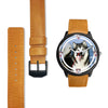 Lovely Alaskan Malamute Dog Print Wrist watch