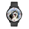 Lovely Alaskan Malamute Dog Print Wrist watch