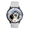 Lovely Alaskan Malamute Dog Print Wrist watch