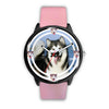 Lovely Alaskan Malamute Dog Print Wrist watch