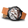 Two Boston Terrier Dog Print Wrist watch