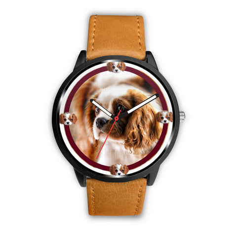 Cavalier King Charles Spaniel Dog Print Wrist watch