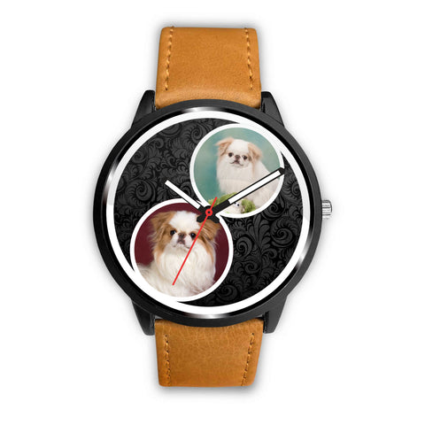 Amazing Japanese Chin Dog Print Wrist watch