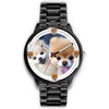 Cute Pomeranian Dog Print Wrist watch