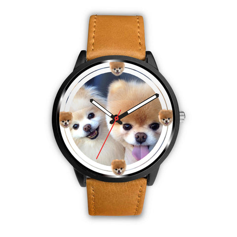 Cute Pomeranian Dog Print Wrist watch