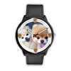 Cute Pomeranian Dog Print Wrist watch