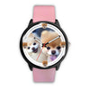 Cute Pomeranian Dog Print Wrist watch