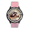 Amazing Shih Tzu Dog Art Print Wrist watch