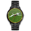 Whippet Dog Running Print Wrist Watch