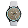 Whippet Dog Art Print Wrist Watch