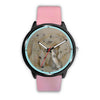 Whippet Dog Art Print Wrist Watch