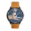 Lovely Whippet Dog Print Wrist watch