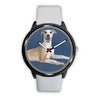 Lovely Whippet Dog Print Wrist watch