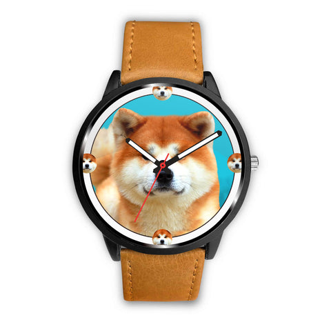 Cute Akita Dog Print Limited Edition Wrist Watch