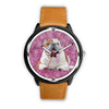 Amazing Bulldog Art Print Wrist watch