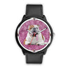 Amazing Bulldog Art Print Wrist watch