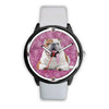 Amazing Bulldog Art Print Wrist watch