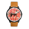 Chinese Creasted Dog Print Wrist watch