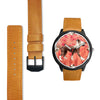 Chinese Creasted Dog Print Wrist watch