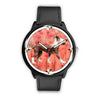 Chinese Creasted Dog Print Wrist watch