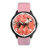 Chinese Creasted Dog Print Wrist watch