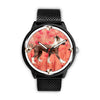 Chinese Creasted Dog Print Wrist watch