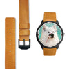 Cute American Eskimo Dog Print Wrist Watch