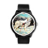 Great Pyrenees Dog Art Print Wrist watch