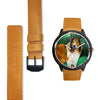 Amazing Rough Collie Dog Art Print Wrist watch