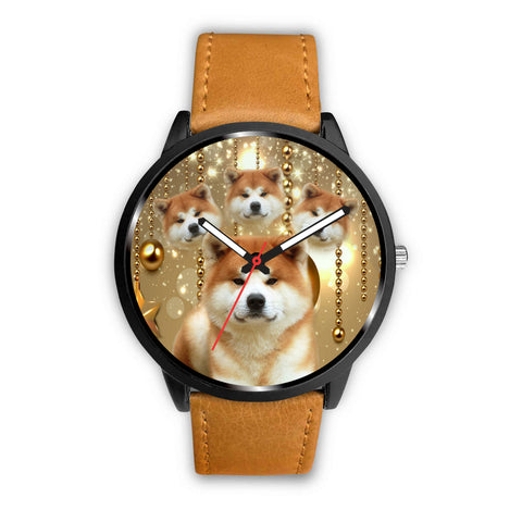Akita Dog Print Wrist watch