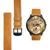 Akita Dog Print Wrist watch