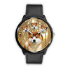 Akita Dog Print Wrist watch