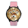 Akita Dog Print Wrist watch