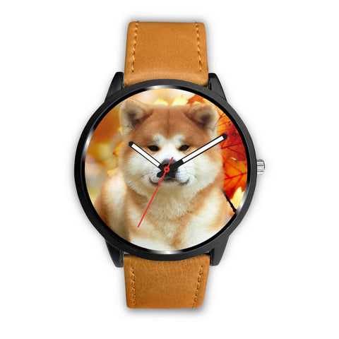 Cute Akita Dog Print Wrist watch