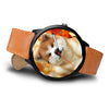 Cute Akita Dog Print Wrist watch