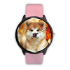 Cute Akita Dog Print Wrist watch