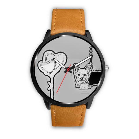 Cute Yorkshire Terrier (Yorkie) Print Wrist Watch