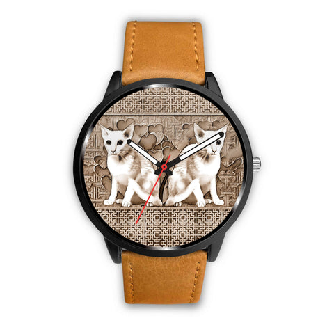 Oriental Shorthair Cat Print Wrist Watch