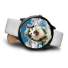 Alaskan Malamute Dog Print Wrist Watch