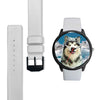 Alaskan Malamute Dog Print Wrist Watch