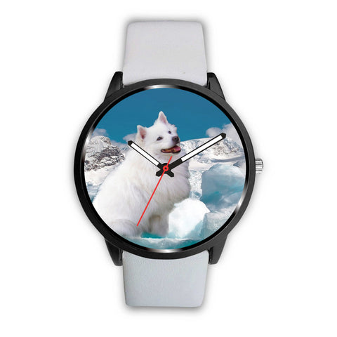 American Eskimo Dog Print Wrist Watch