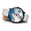 American Eskimo Dog Print Wrist Watch