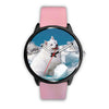 American Eskimo Dog Print Wrist Watch