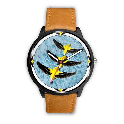 Beautiful American Goldfinch Bird Print Wrist watch