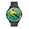 American Goldfinch Bird Print Wrist watch